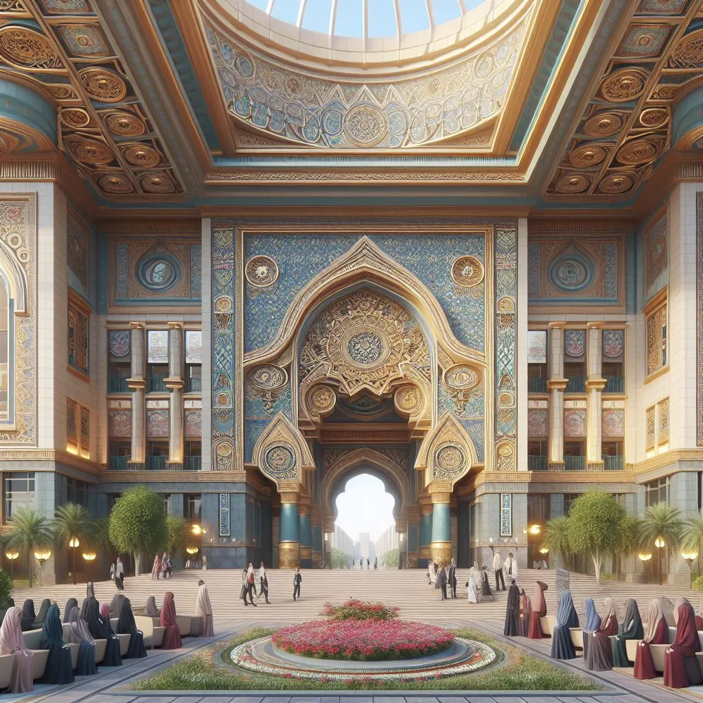 Universities decorations in Libya 3